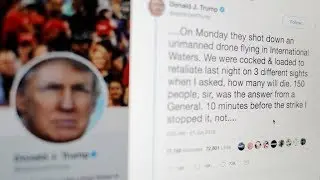 Trump says he aborted retaliatory strike to spare Iranian lives