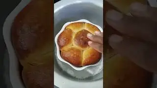 #bread making #bun #milkbread  #breadwithoutoven  #egglessbread  😋😋 #asmr