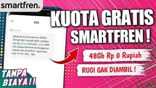 🟢 TERBUKTI! CARA DAPATKAN KUOTA GRATIS SMARTFREN 2023 - KUOTA GRATIS 48GB !