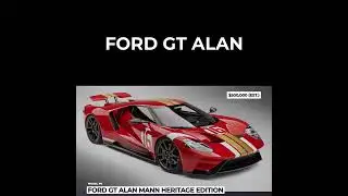 2023 FORD GT ALAN  Car Review  Super Car #Shorts  USA Car Review