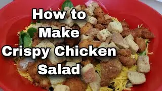 How to Make Crispy Chicken Salad | Cooking with Shay