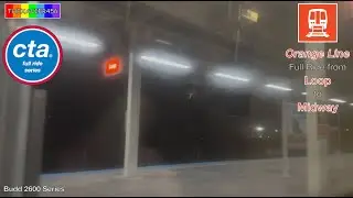 CTA Ride Series: Full Ride on the Orange Line from the Loop to Midway