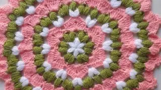 Crochet Thalposh✨Design👌 Easy Crochet Thalposh For Beginners step By step#crochet#placemats #doily 