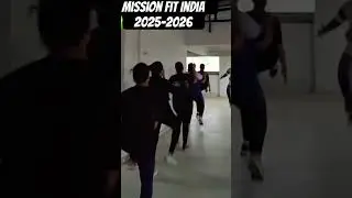 Mission fit India 2025-26#activelifestyle #fitnessjourney #morningexercise #morningroutine