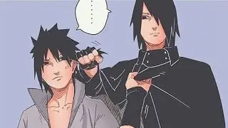 Adult Sasuke VS Shippuden Sasuke