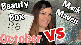 Beauteque Monthly Beauty Box VS Mask Maven // October 2020 Unboxing