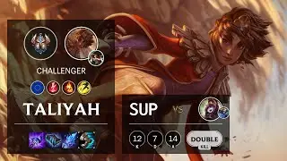Taliyah Support vs Lulu - EUNE Challenger Patch 10.13