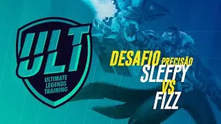 ULT 2 | DESAFIO PRECIS&Atilde;O DO EPIS&Oacute;DIO 1: MID LANE - SLEEPY X FIZZ