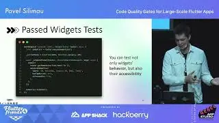 Code Quality Gates for Large-Scale Flutter Apps - Pavel Sulimau
