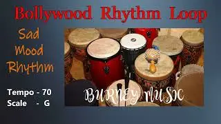 Dholak Tabla Sad Rhythm Loop | slow kaherwa taal | #taal #rhythmloops #bollywood #karaoke