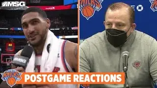Obi Toppin Talks Career-High 35 & Thibs Updates on RJ Barrett Injury | New York Knicks