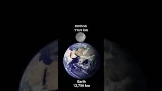Umbriel Vs Earth by the True Size #umbriel #versus #earth $planet #planets
