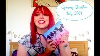 Opening Birchbox July 2017