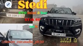 Stedi evo mini 4&rdquo; & Stedi BAR ST40k on scorpio N // visit us for best fitting .