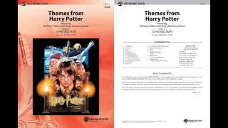 Themes from Harry Potter, arr. Paul Cook &ndash; Score & Sound