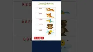 Arrange letters #challenge #shorts #emojigame
