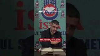 Misunderstanding theologians (Mutakallimūn) &mdash; Dr. Hamza Bekri #islam #creed #books