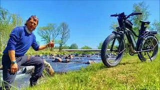 Mit dem Himiway 🚴‍♂️  E-Bike zur Fischtreppe 🎣 ins Harzer Vorland 🌲 Naturschutzgebiet Okertal #harz