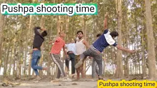 Pushpa shooting ke Sath Masti 😀 || pushpa movie shooting | Ars Action Star ⭐