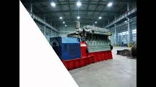 Hardcore Mechanical Aesthetics! Generator Set Beat Sync Montage, Drum Beat Attack