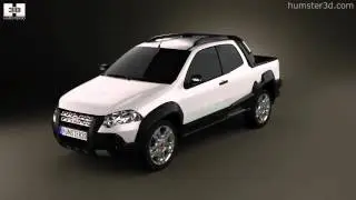 Fiat Strada Long Cab Adventure 2014 3D model by 3DModels.org