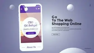 CBD oil softgels brand Healthy Green