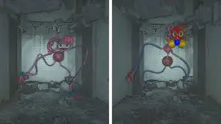 Mommy Long Legs VS Mommy with Gas Mask in Poppy Playtime: Chapter 2
