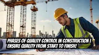 Phases of Quality Control in Construction ! Ensure Quality from Start to Finish!