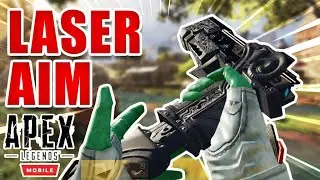 NO RECOIL RE-45 LASER AIM! Pro Apex Legends Mobile Gameplay