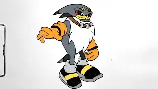 How to Draw STORM THE ALBATROSS | SONIC THE HEDGEHOG