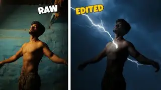 Turn Your Boring Photo Into Cinematic Thunder Look - Artistrajk