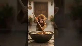 Baby Monkey Rio Built a Giant Cake for New Year | Shocking & Cute Monkey Story 🐒🎂