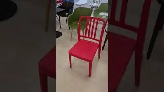 Стул Papatya Varia Матово-красный