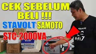⚡ Beli Stabilizer SAMOTO STC 2000VA! Sebelum Nonton Ini! Unboxing, Review, Harga + Tes Tegangan Asli