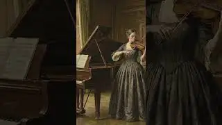 【Short】ピアノとバイオリンのデュオ｜Courtly Baroque Background IX #violin #baroque