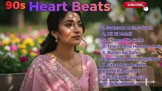 90s Hindi Love Songs 💗 Calm Bollywood Romance Mix (1 Hour)