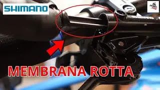 COME SOSTITUIRE LA MEMBRANA DEL POMPANTE SHIMANO DEORE
