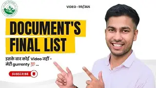 HNBGU Admission 2025: All Documents Checklist 🗂️ | Miss This Video & You’ll Regret It! Video-119