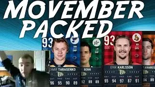 PACKED MOV & MOV Ovechkin SET- NHL17 MOVEMBER pack opening