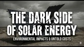 The Dark side of Solar energy