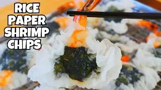 10-Min Seaweed Shrimp Chips&ndash;Crazy AWESOME Rice Paper Hack!