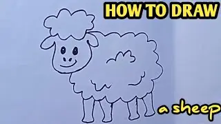 How to draw sheep | stepbystep guide || Draw some dreams #drawing #stepbystep #sheep #drawsomedreams