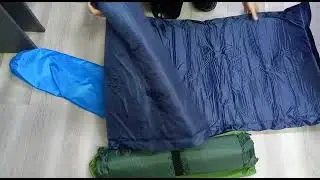 Self-Inflating Bed Outdoor Camping Sleeping Mat Auto Inflatable Air Mattress Pad Tent Sleep Bag