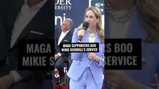 Сторонники MAGA освистывают Мики Шеррилл за её службу Америке