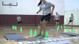 TAMIU Women's Soccer Workout 1