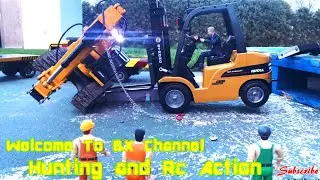 Excavator fail to Load on Trailer