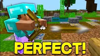 How to Have PERFECT Bow Aim in MCBE!