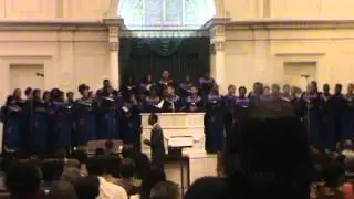 O For a Faith - arr. Nathan Carter - Morgan State University Choir.