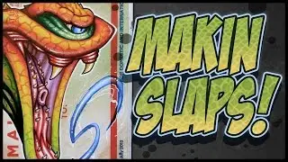Makin' Slaps! Graffiti Sticker Art - Watch Out For Snakes!