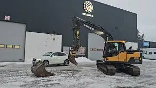 Volvo EC140 DL, 2015 Modell, Kun 4995 timer